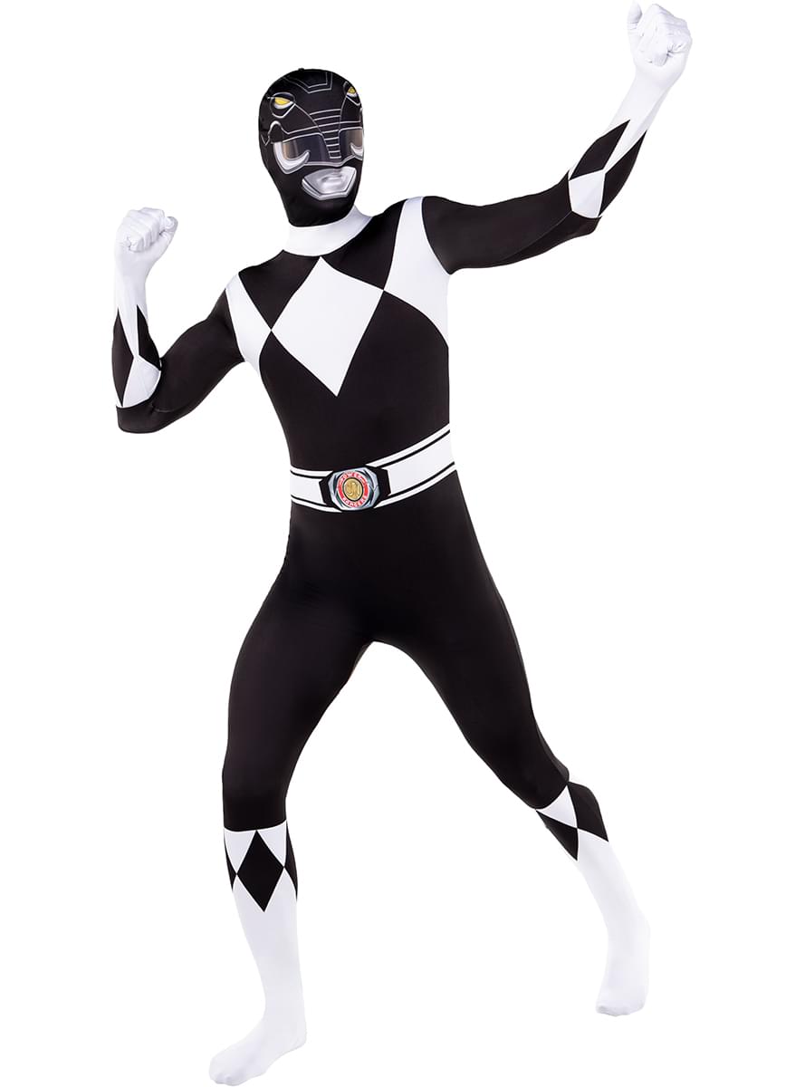 Fekete Power Ranger jelmez második bőr