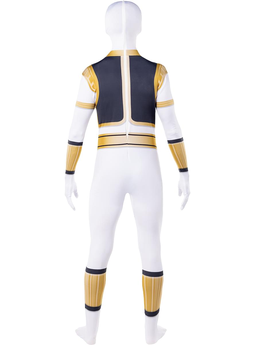 Костюм Power Ranger Бял втора кожа