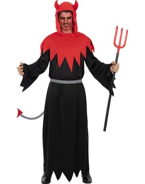 Costume da diavolo da uomo taglie forti