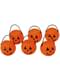 Halloween Kürbis Süßigkeiten Eimer 7 cm