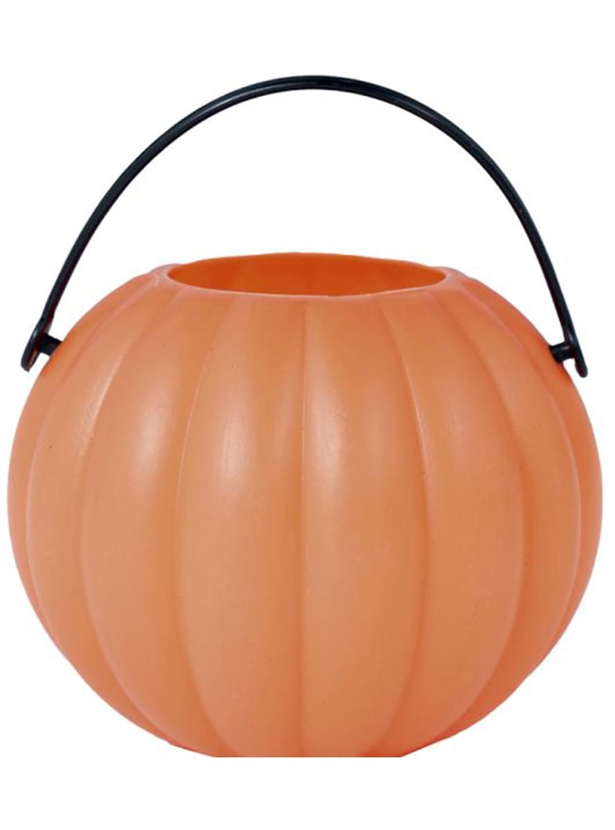 Halloween Kürbis Süßigkeiten Eimer 7 cm