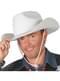 Pălărie de cowboy albă