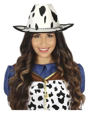 Chapeau de cow-boy de vache