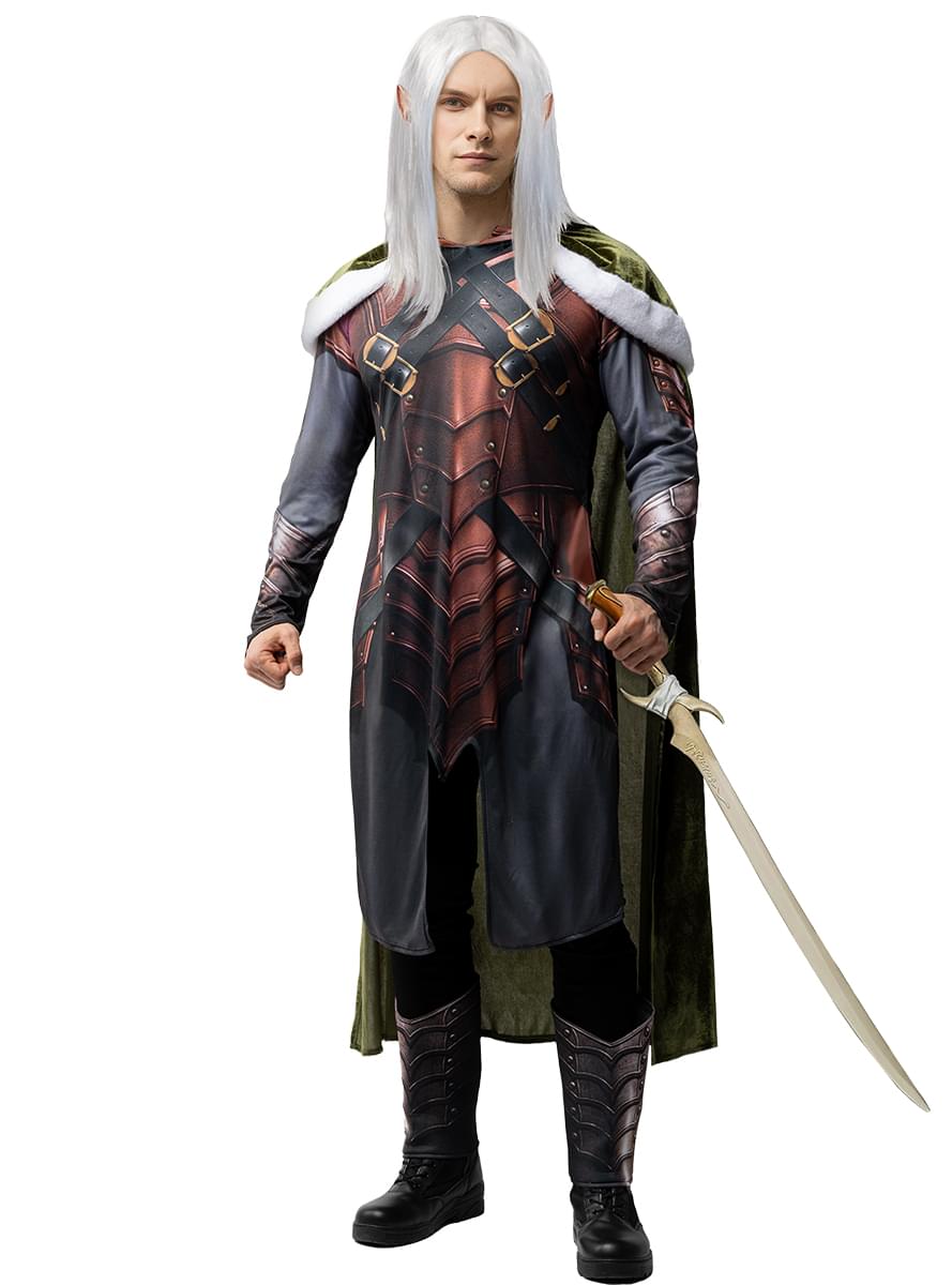 Drizzt Do'Urden pruik voor volwassenen - Dungeons and Dragons