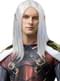 Parrucca Drizzt Do'Urden per adulti - Draghi e Sotterranei
