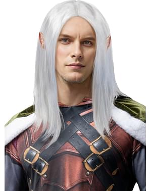 Peruca Drizzt Do'Urden pentru adult - Dragonii și temnițele