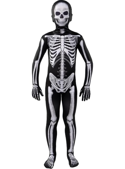Dětský kostým kostry druhá kůže