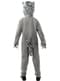 Disfraz de lobo gris para niños