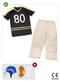 American Football Muscle Costume for Boys
