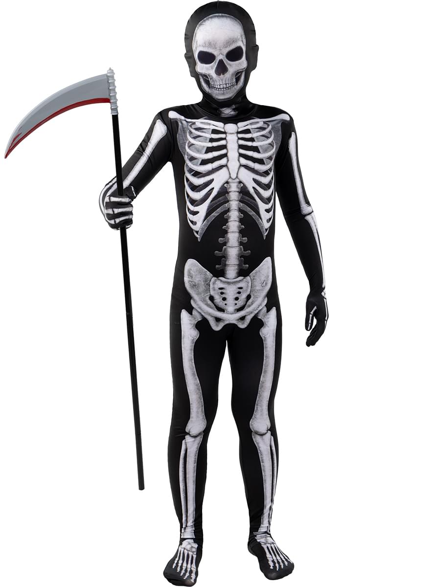 Skelettkostüm Second Skin für Kinder