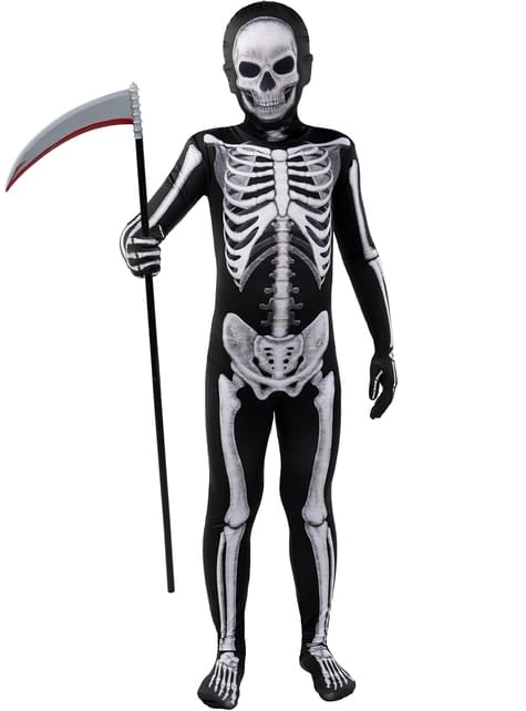 Dětský kostým kostry druhá kůže