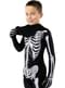 Costume da scheletro secondo strato per bambini