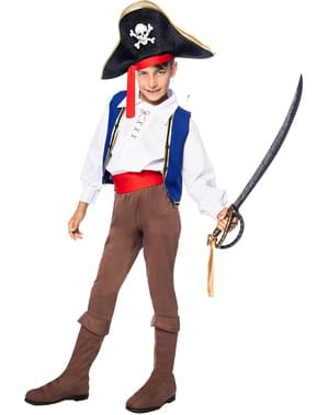 Costum de pirat Deluxe pentru copii