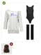 Flashdance costume for women