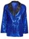 Man's Blue Sequinned Jacket