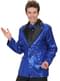 Man's Blue Sequinned Jacket