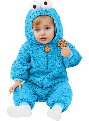 Disfraz del monstruo de las galletas para bebé Barrio Sésamo