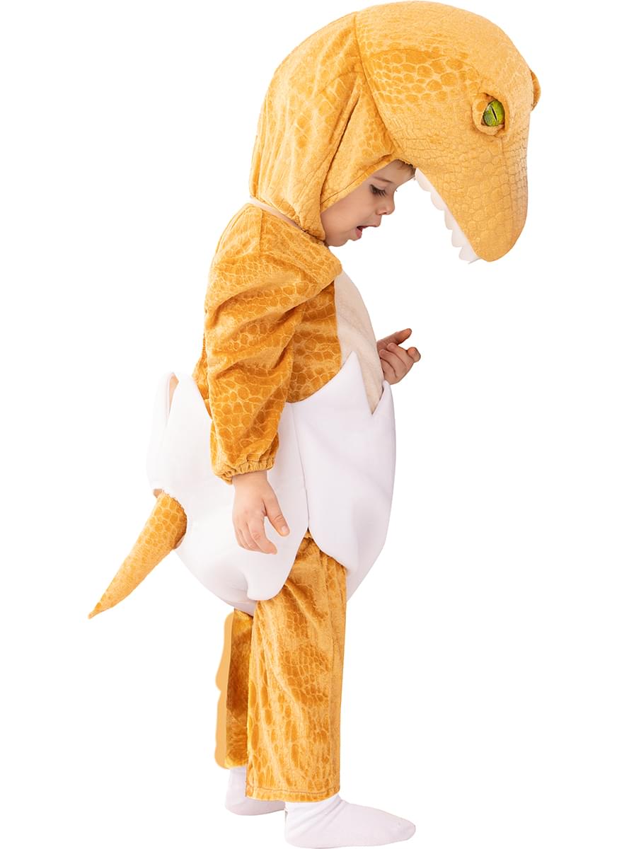Fato de dinossauro recém-nascido para bebê