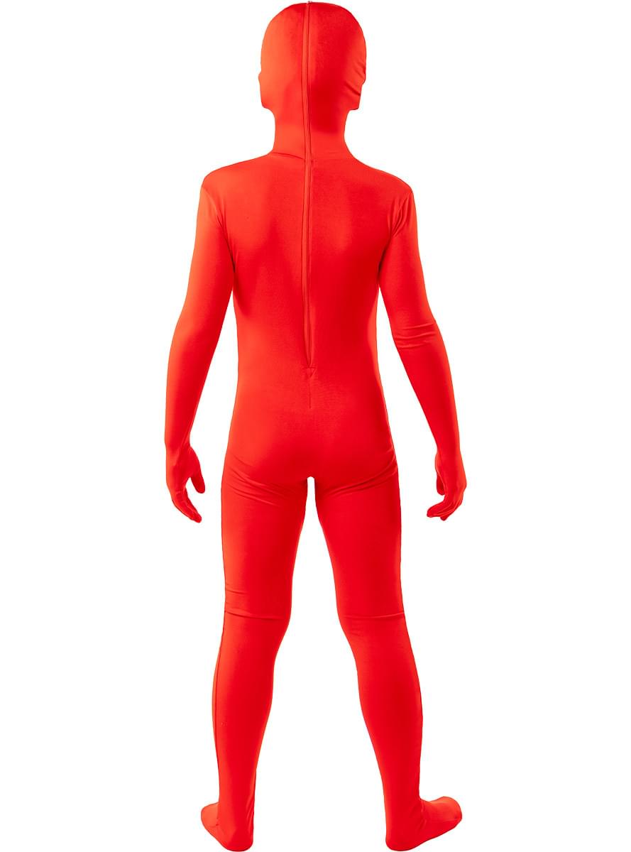 Fato Segunda Pele vermelho para meninos