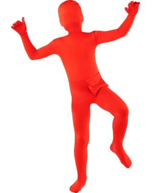 Fato Segunda Pele vermelho para meninos