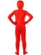 Costume Second Skin rosso per bambini