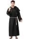 Deluxe monk costume for adults