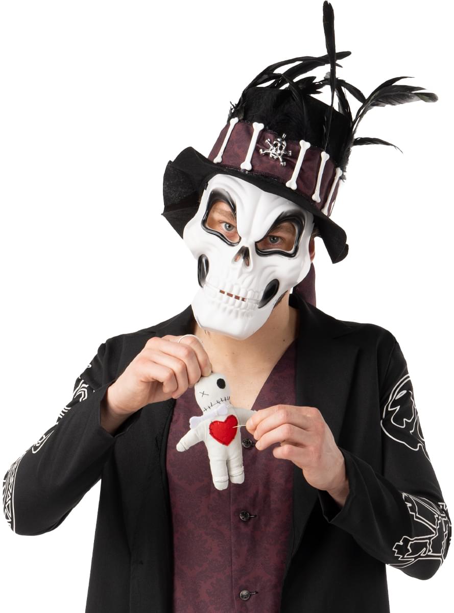 Voodoo-Skelettkostüm für Herren