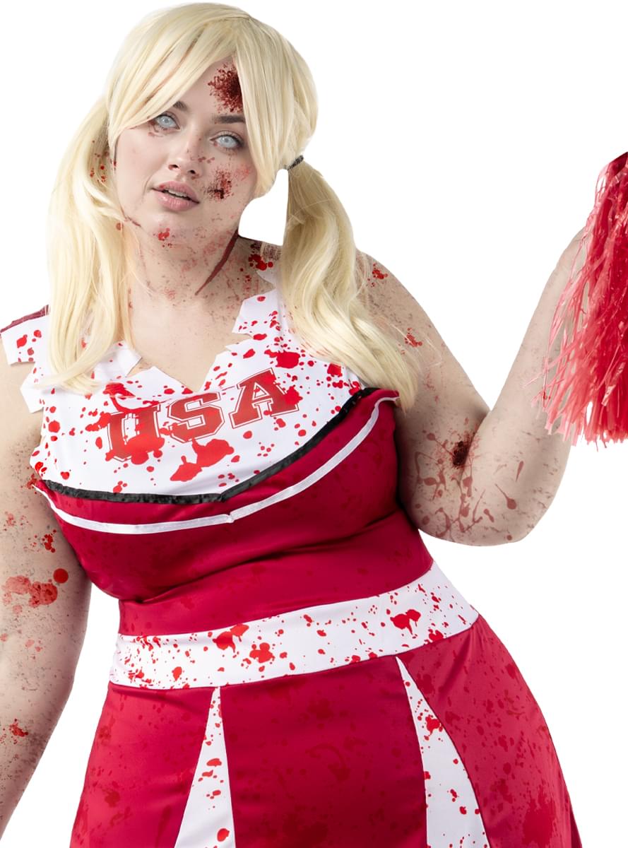 Zombie Szurkolólány Jelmez Nőknek Plus Size