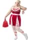 Zombie Cheerleader kostume til kvinder i plusstørrelse
