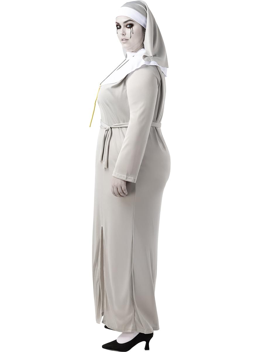 Costum de călugăriță zombi pentru femei mărimi mari