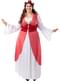 Déguisement princesse médiévale fleurie femme grande taille
