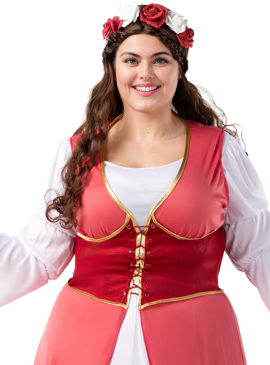 Kék Középkori Hercegnő Jelmez Nőknek Plus Size