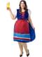 Disfraz de Tirolesa deluxe para mujer talla grande