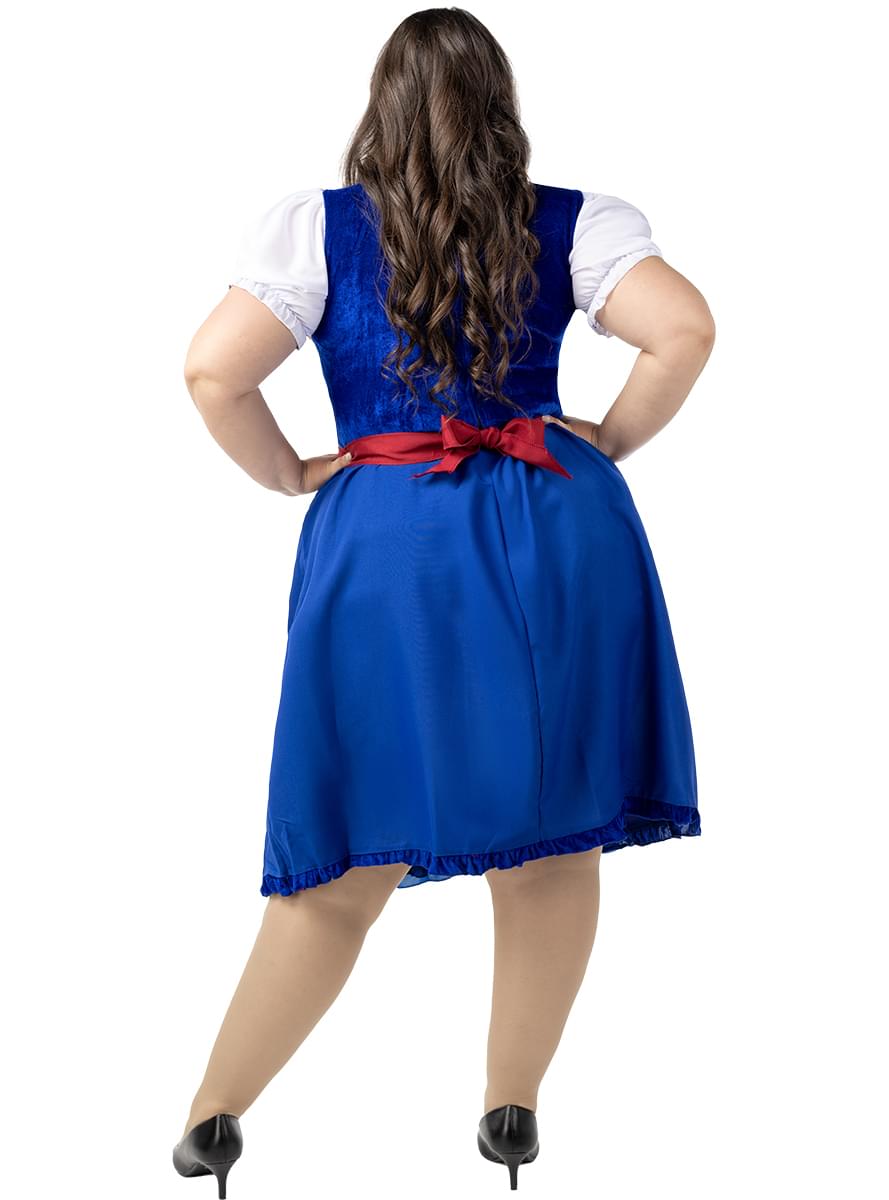 Costume da Tirolese da donna taglie forti