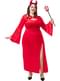 Plus size kostým ďábelská kněžka pro ženy