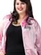 Casaco de Pink Ladies para mulher tamanho grande - Grease