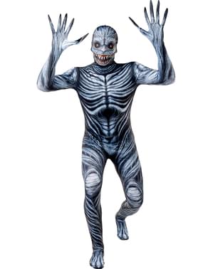 Fantasia de monstro de segunda pele para homem