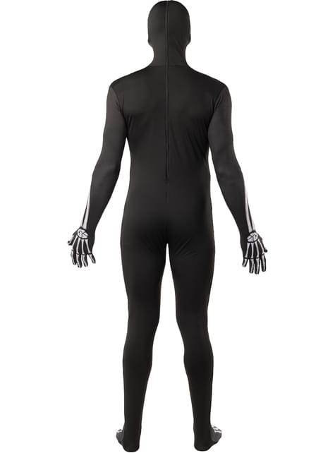 Pánský kostým kostry jako druhá kůže