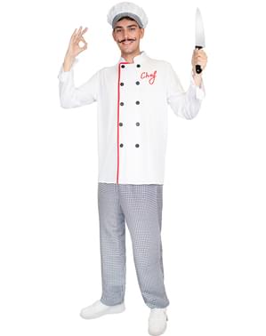 Disfraz de cocinero para hombre