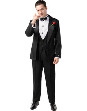 Disfraz El Padrino para hombre talla grande