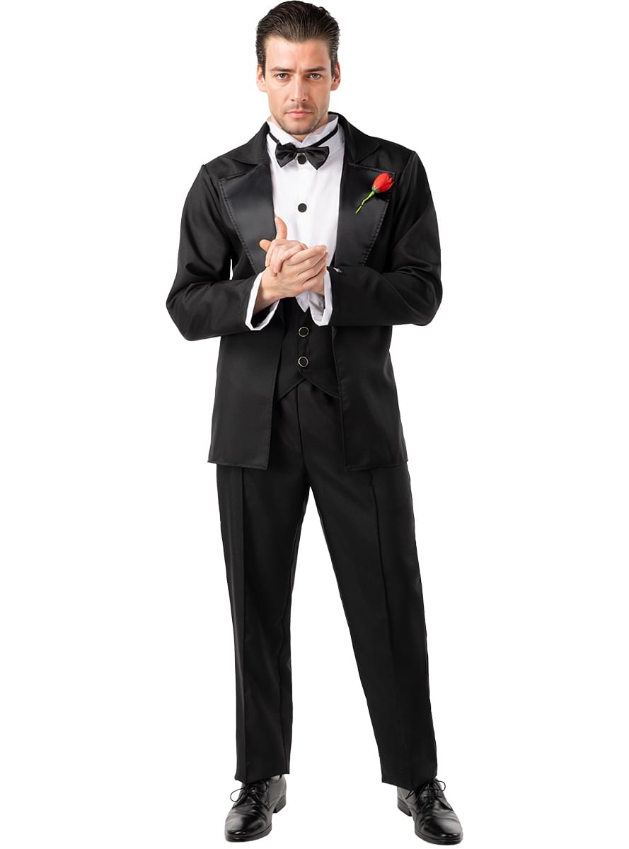Godfather costume for men in large size