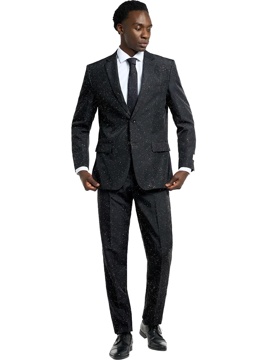 Traje Negro glitter - Opposuits