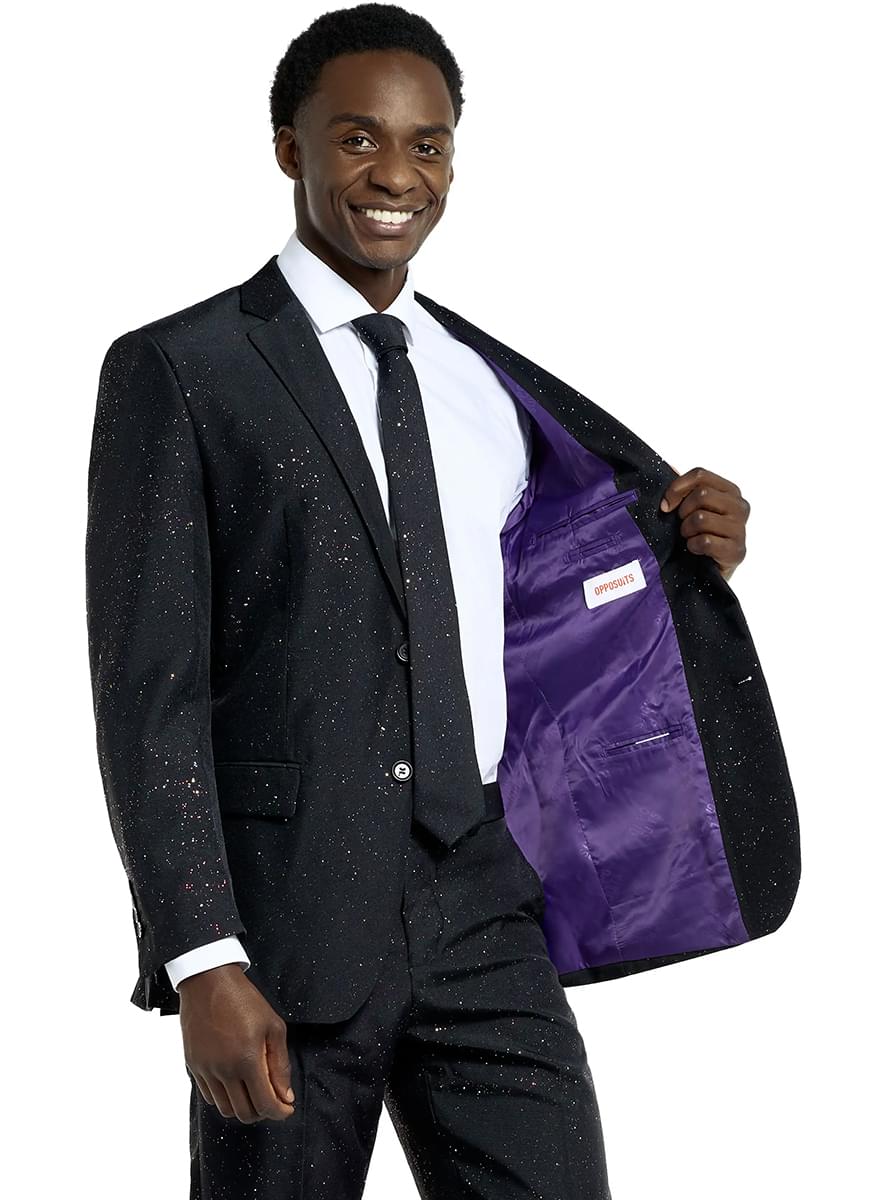 Črno bleščeče obleko - Opposuits