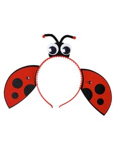 Serre-tête coccinelle fille