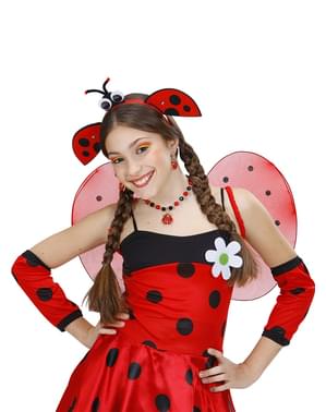 Bandolete de joaninha para menina
