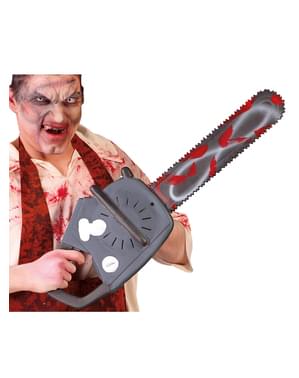 White Chainsaw