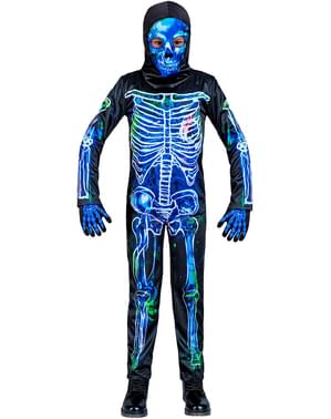 Toksisk skjelettkostyme for barn