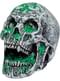 Calavera decorativa radiactiva