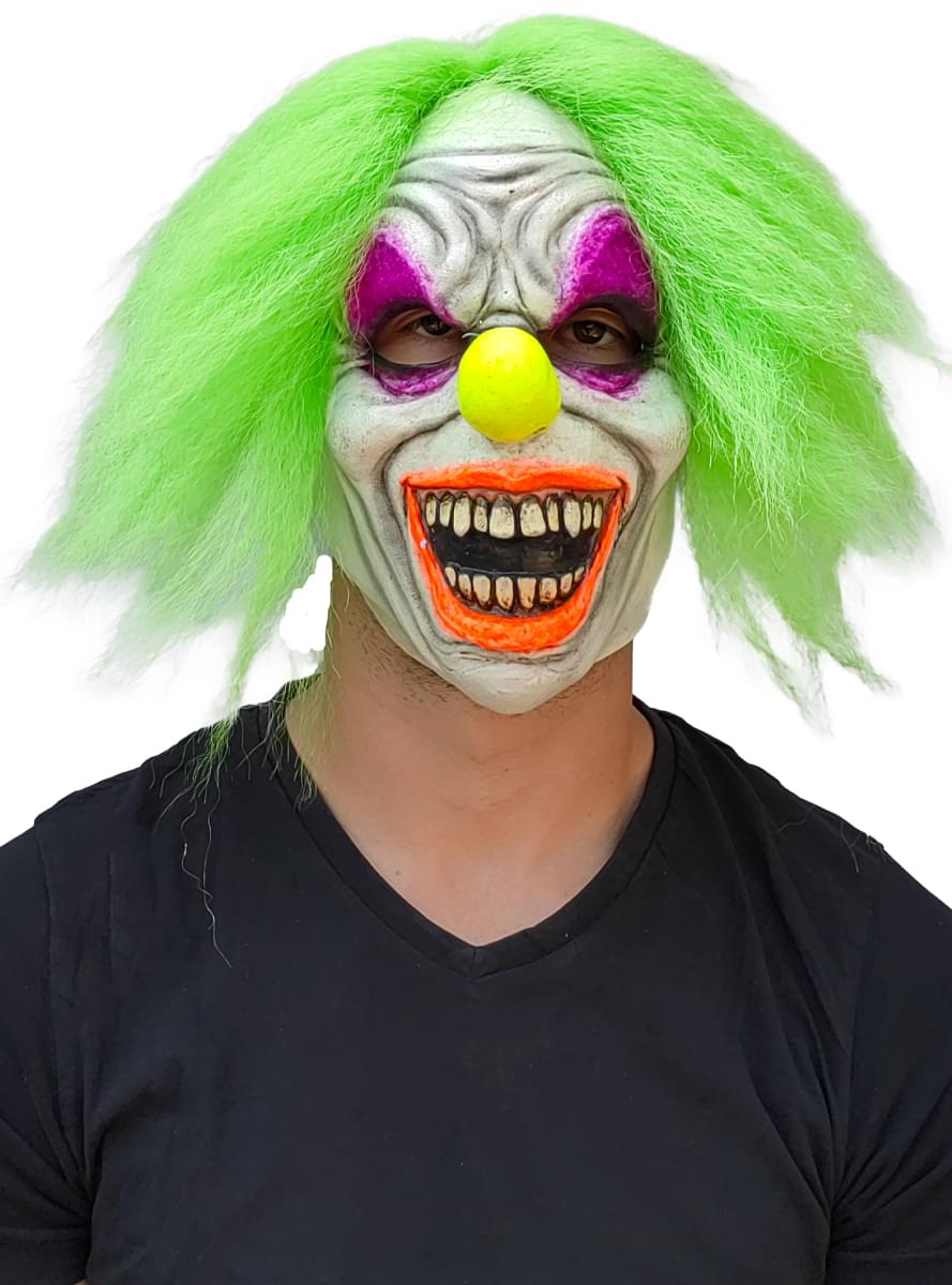 Neoonne klounid mask