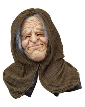 Bestemormaske med hette